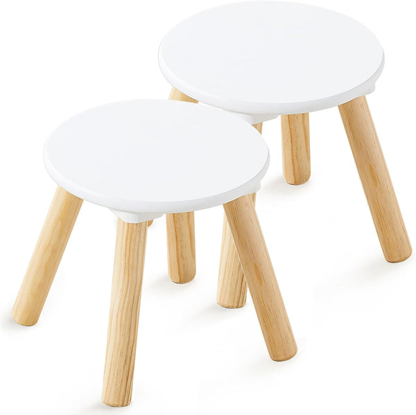 Beright Wooden Step Stool for Kids, Children's Stool Perfect Matched Sensory Table,