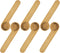 KVMORZE Wooden Coffee Scoop and Bag Clip, Tablespoon Wood Measuring Scoop with Bags