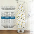 Encasa XO Ironing Board Cover and Pad 54"x15" - Black Arrow, Thick 3mm Felt Padding, Easy Fit, Scorch & Stain Resistant