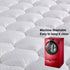 LEISURE TOWN Queen Mattress Pad Cover - Cooling Top Pillow Top with Snow Down Alternative Fill (8-21 Inch Fitted)