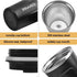 12 oz Stainless Steel Vacuum Insulated Tumbler - Coffee Travel Mug Spill Proof with Lid, Thermos Cup for Hot/Ice