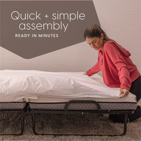 Milliard Diplomat Folding Bed Converter Kit, Bed Bridge Bed Gap Filler, Convert Cot to Queen, Twin to King