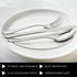 Dinner Forks Set of 6, Top Food Grade Stainless Steel Silverware Forks, 8 Inches, Mirror Finish & Dishwasher Safe
