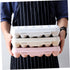 SOLUSTRE 2PCS Egg Container - 18 Egg Holder Storage Tray with Lid for Fridge Kitchen Home