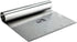 HUJI Stainless Steel Multi-Purpose Scrapper/Chopper, Ergonomic Handle (1 Pack, 5.75" X 4.75")