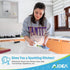 AIDEA Kitchen Towels, Absorbent Soft Dish Cloths for Home, Multi-Purpose Cleaning and Drying, 8PK, 12”x12”