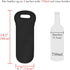 Wine Travel Carrier & Cooler Bag, Insulated Neoprene Hand Bag for Travel, Wine Bottle Carrying Tote Picnic Cooler with