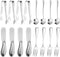 Cheese Butter Spreader Knives Set, 16 Pieces Stainless Steel Multipurpose Butter Knives, Slicer, Tongs, Forks