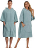 Surf Poncho Hooded Towel for Adults Quick Dry Beach Changing Robe with