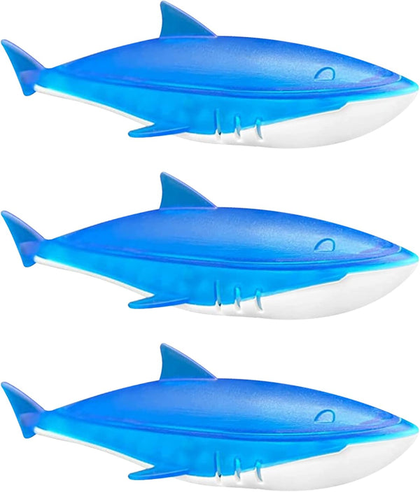 Fette Filter - Shark Shape Humidifier Cleaner, Demineralization Float for Most Humidifiers and Fish Tanks, Pack of 3