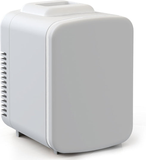 Simple Deluxe Mini Fridge, 4L/6 Can Portable Cooler & Warmer Freon-Free Refrigerator for Skincare, Beverage, Cosmetics,