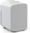 Simple Deluxe Mini Fridge, 4L/6 Can Portable Cooler & Warmer Freon-Free Refrigerator for Skincare, Beverage, Cosmetics,
