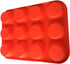 2PCS Silicone Muffin Pan - Thicken-12 Cup Non-Stick Baking Pan for Muffin Cakes, Tart, Bread - Dishwasher & Microwave