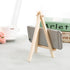 4pcs Mini Wood Display Easels, Small Table Top Easels for Canvas Paintings, Weddings, Business Cards