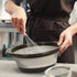 Glad Large Mixing Bowl Collapsible - 5.5L, Foldable Plastic & Rubber Container with Handles, Gray