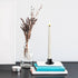 2PCS Taper Candle Holders, Matte Black Iron Candlestick Holders for Pillar Candles, Home Decor, Party, Wedding Gifts