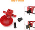 10PCS Wontee Chicken Waterer Cups Automatic Poultry Water Feeder for Chicks Turkeys Ducks Goose Quail