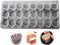 Polycarbonate Chocolate Mold DIY Candy Mould Clear Hard Plastic Bakeware Pastry Tools 3D Crown (S4-19287) by GRAINRAIN