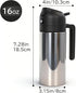moniko 2-in-1 16oz/470ml Oil Dispenser and Oil Sprayer, Stainless Steel Olive Oil Sprayer Bottle for Kitchen Cooking