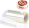 WAFJAMF Cake Collars 8 x 394 inch, Mousse Cake Acetate Sheets for Baking, Clear Cake Strips, Chocolate Mousse