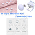 30 Pcs Duvet Pins Comforter Pins Curtain Pins Duvet Clips Affordable Sets,Use as Duvet Donuts,Curtain or Drape Pins,or to Secure Upholstery (White-Round, 30) by TESSVEYA