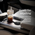 16 oz Ember Cold Tumbler Insulated Glass Iced Coffee Cup with Straw & Spill-Proof Lid, Keeps Drinks Cold, Eliminates