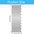 8.6 Inch Stainless Steel Cake Scraper Smoother for Baking, Buttercream Decoration