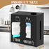 CMXZSAM 2 1 in Trash Bag Dispenser and Grocery Bag Holder, Large Wooden Trash Bag Holder,Trash Bag Dispenser