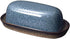 Pfaltzgraff Monroe Blue Covered Butter Dish, 8-Inch