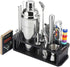 HMYBAR 22-pc Cocktail Shaker Set(24oz/700ml) | Mixology Bartender Kit | Bar Tool