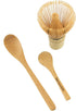Matcha Whisk Set by BambooMN - Chasen (Green Tea Whisk), Small Scoop, Tea Spoon
