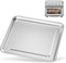 Stainless Steel Baking Tray Pan Compatible with Cuisinart Airfryer TOA-060 and TOA-065
