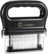JY COOKMENT Meat Tenderizer with 48 Stainless Steel Ultra Sharp Needle Blades, Kitchen Tool for BBQ, Marinade