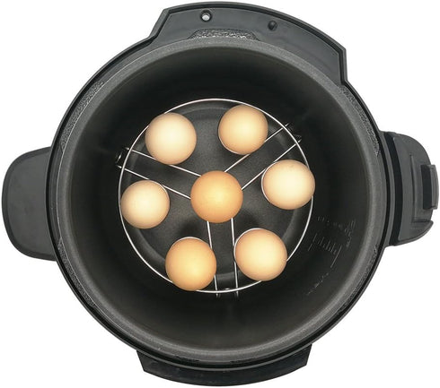 Egg Steamer Rack Alamic Egg Rack Steamer Trivet Basket Stand for Instant Pot Accessories, Stainless Steel