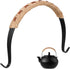 Hemoton Ceramic Teapot Handle, Adjustable Rope Wrapped U-Shape Replacement for Chinese Teapot