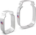 Ann Clark Mason Jar Cookie Cutters 2-Pc. Set, 3.25", 4.5", Made in USA