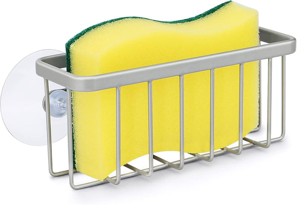 HLOOL Sponge Holder for Kitchen Sink, Kitchen Sink Sponge Holder,Sink Caddy,Dish Soap