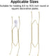 10 Piece Plate Hangers, 10 Inch Invisible Brass Wall Plate Hangers with 12 Piece Wall Hooks