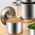 Stainless Steel 12 Inch Pan Lid, Dome Cover for Fry Pan, Spices Pots, Condiment Jar Cover