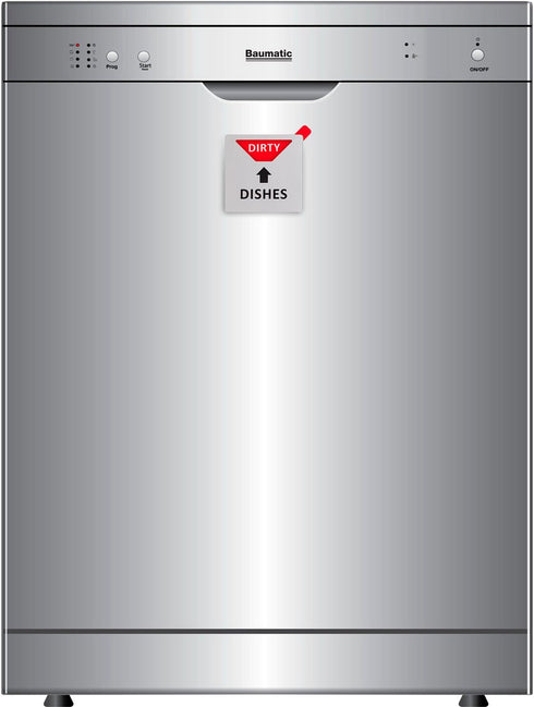 Kichwit Dishwasher Magnet Clean Dirty, Non-Scratch Strong Magnetic Backing, 3.5 Inch, Black