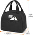 Insulated Cooler Lunch Bag for Women & Men, Water Resistant Lunch Tote Bag (Shoulder Strap Not Included)