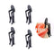 4 Pack Garbage Bin Clips, Waste Trash Can Bag Clamp Clip Holder for Home, Kitchen, Office