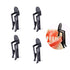 4 Pack Garbage Bin Clips, Waste Trash Can Bag Clamp Clip Holder for Home, Kitchen, Office