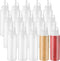 15 PCS 8oz Squeeze Bottles, Plastic Condiment Bottles with Twist On Cap for Sauces and Paint