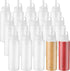 15 PCS 8oz Squeeze Bottles, Plastic Condiment Bottles with Twist On Cap for Sauces and Paint