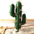 FagusHome Artificial Cactus Decor - Faux Cactus Plant Fake Succulents, 4 Pieces Unpotted Indoor Décor