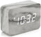 OCT17 Marble Pattern Alarm Clock, Multi-Function LED Digital Clock with USB Power Supply