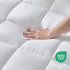 CozyLux Queen Mattress Pad 450GSM Cotton Cover, Deep Pocket Mattress Topper, Non-Slip Breathable and Soft Quilted
