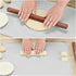 Extra Thick Silicone Pastry Mat 24"x16" - Non Stick Food Grade Dough Rolling Bake Mat with Edge Heightening