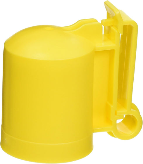 Zareba ITCPY-Z T-Post Safety Cap and Insulator, 10 per Bag - Yellow